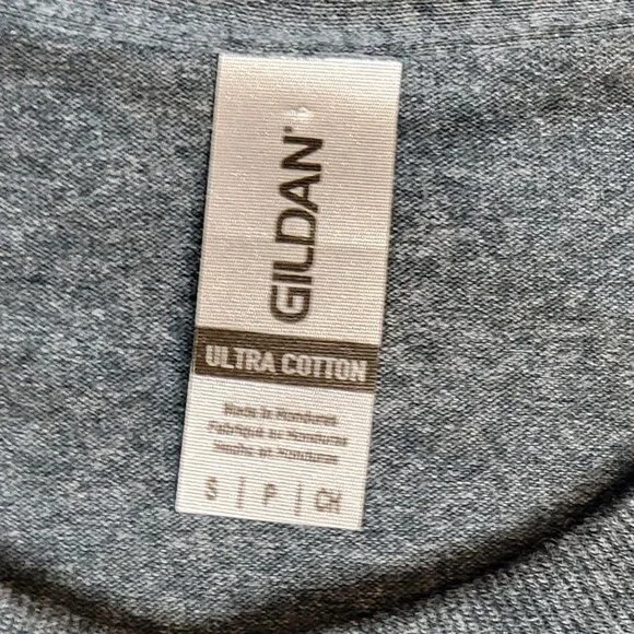 Puppie Love Heather Grey Short Sleeve Sunflower Dog Tee - S - Picture 9 of 9